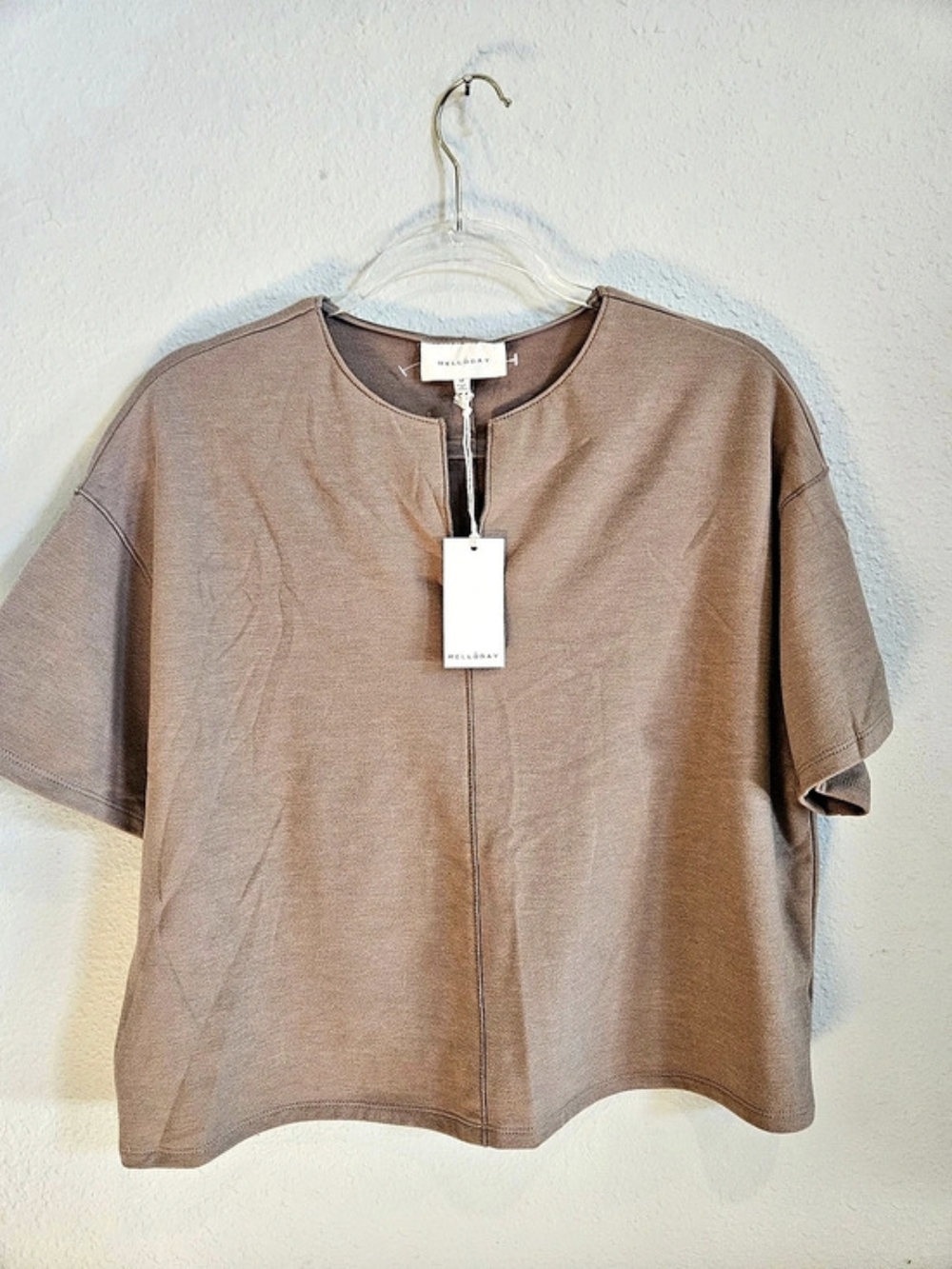 Melloday Topstitched Top
